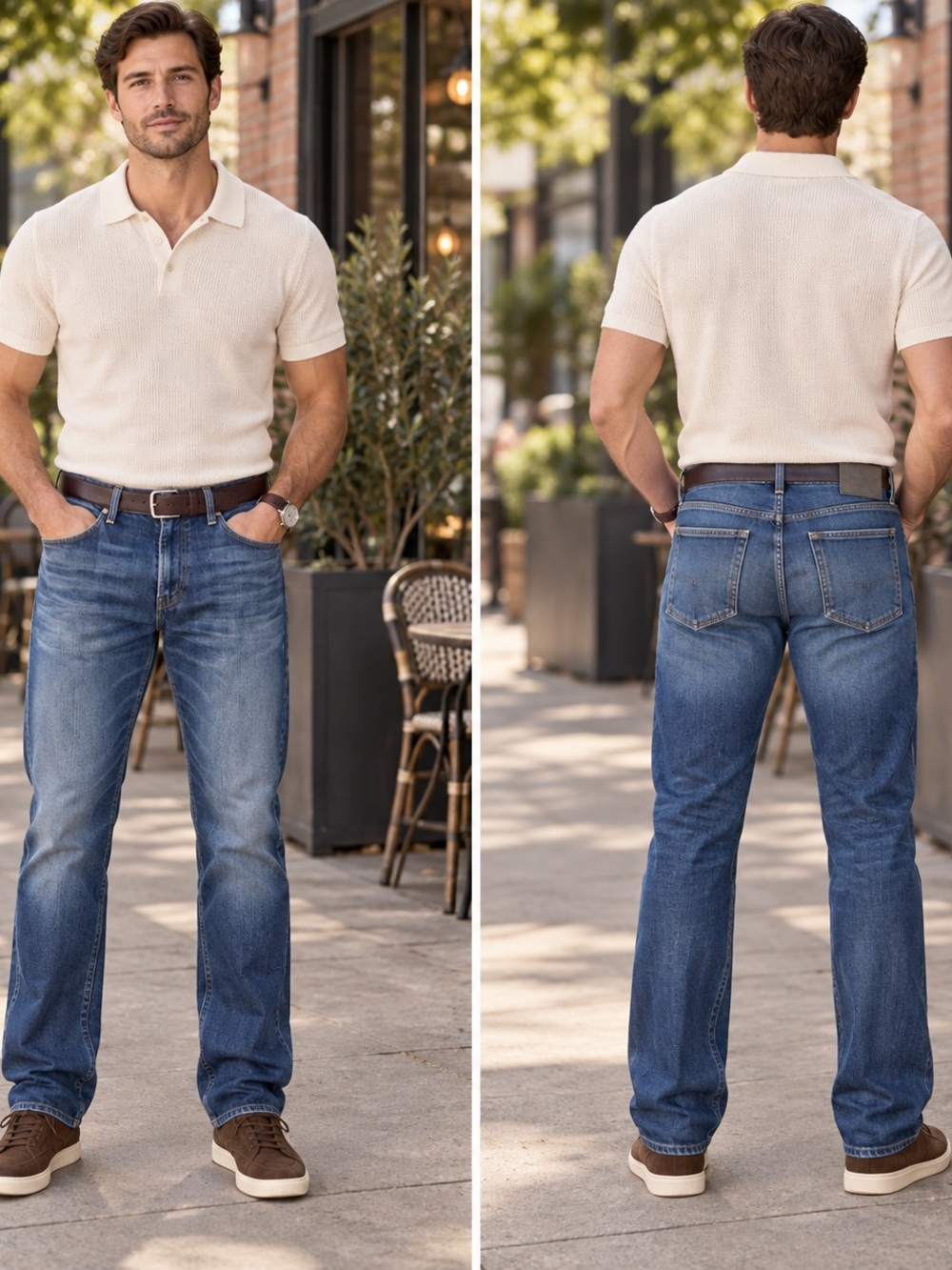 Bonobos The Blue Jean Men’s Stretch Jeans Medium Wash 35x36
